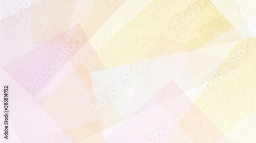 和紙による背景素材（パステルカラー）
