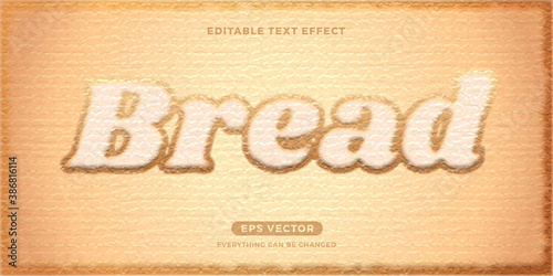 67 Bread text effect