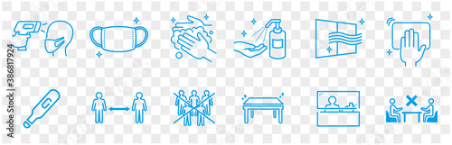 washing hands mask illustration vector