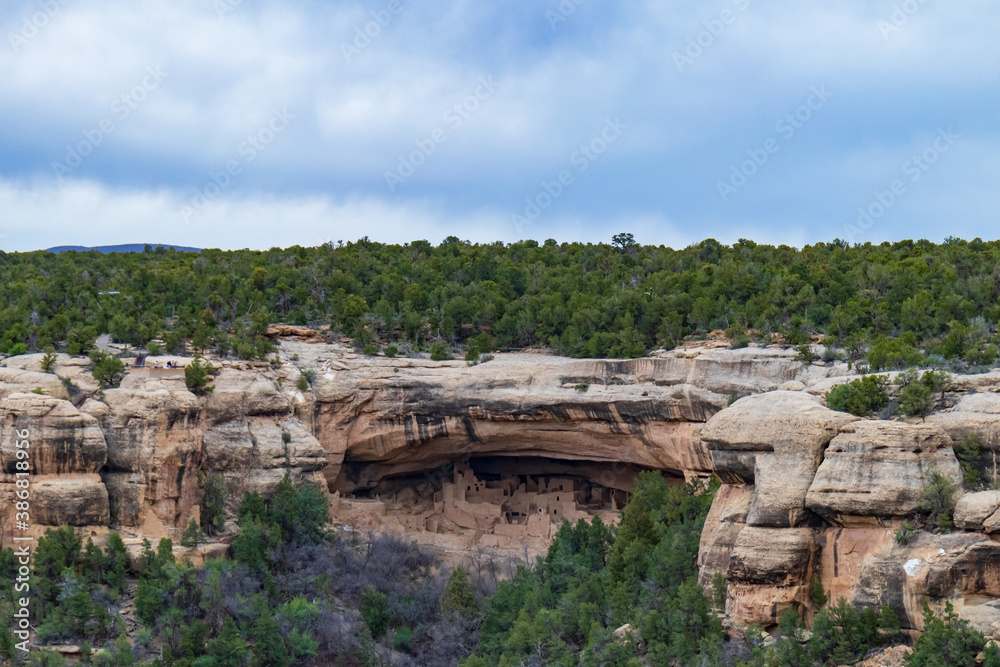 Cliff dwellings at Mesa Verde National Park