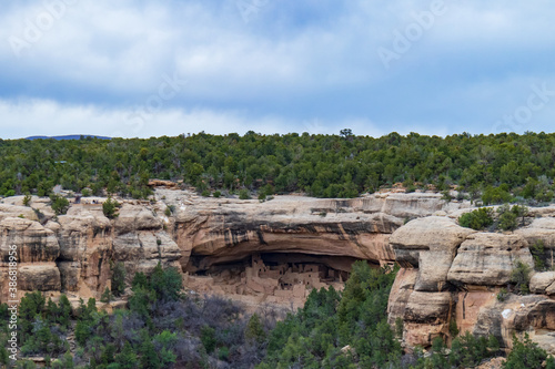 Cliff dwellings at Mesa Verde National Park © Martina