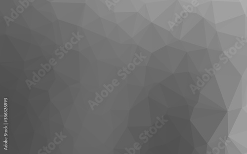 Fototapeta Naklejka Na Ścianę i Meble -  Light Silver, Gray vector polygonal background.