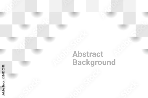 White abstract texture. Vector background 3d paper art style can be used in cover design, book design, poster, cd cover, flyer, website backgrounds or advertising.