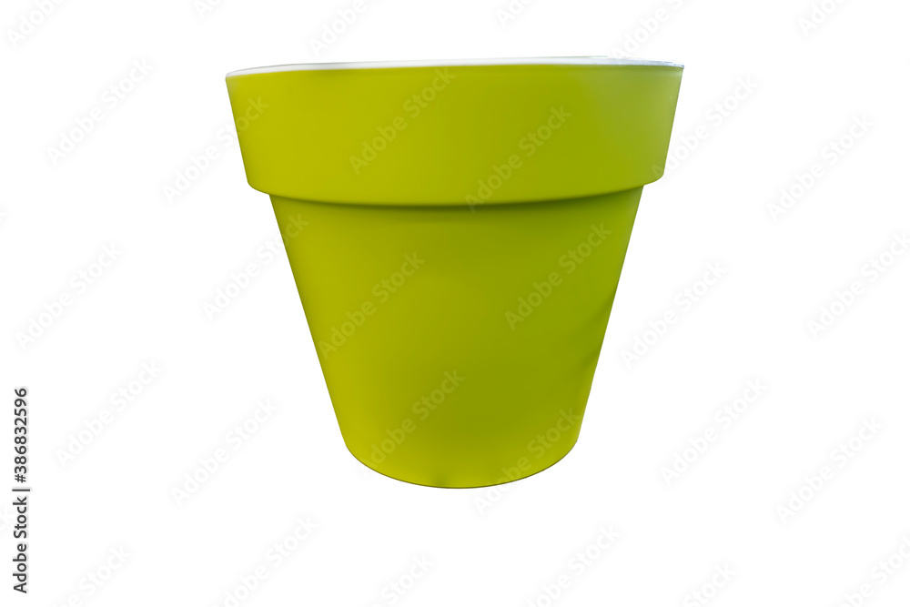 flower pot isolated on white background flower pot isolated on white background