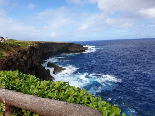사이판 해안절벽