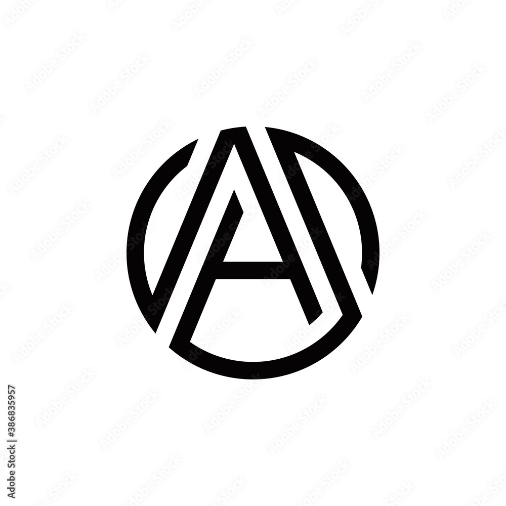 a initial logo design vector graphic idea creative a initial logo design vector graphic idea creative