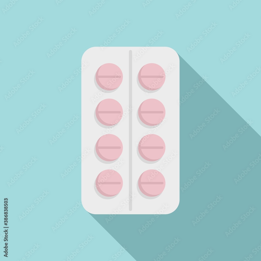 Pill pharmacy icon. Flat illustration of pill pharmacy vector icon for web design Pill pharmacy icon. Flat illustration of pill pharmacy vector icon for web design