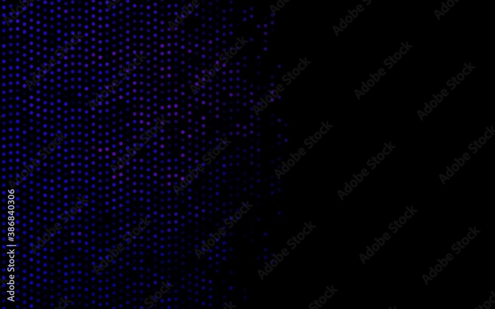 Dark Purple vector template with circles. Dark Purple vector template with circles.