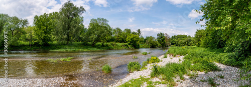 river traisen near herzogenburg, lower austria photo