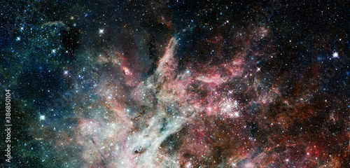 Galaxy stars. Elements of this image furnished by NASA