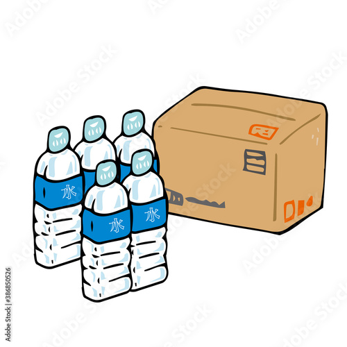 段ボール　水　ペットボトル　通販　まとめ買い　箱買い