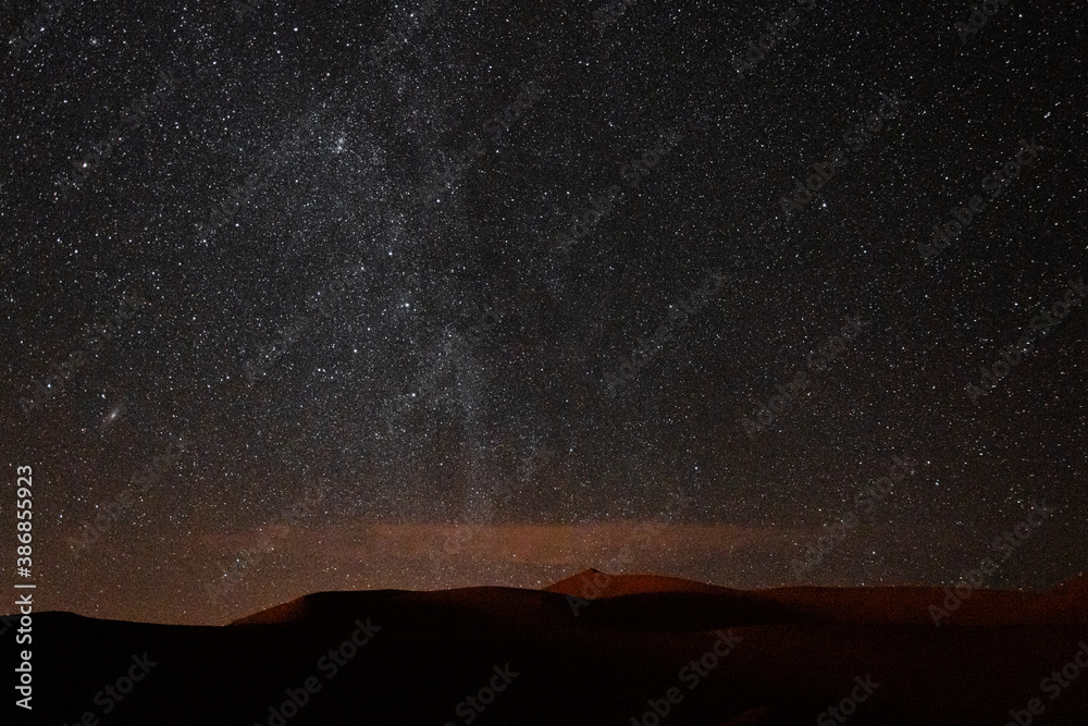 Starry night in Sahara