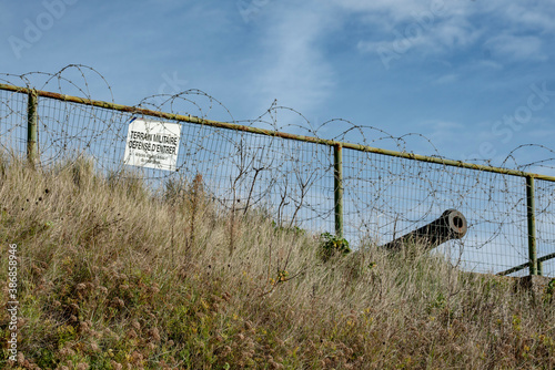 Terrain militaire photo