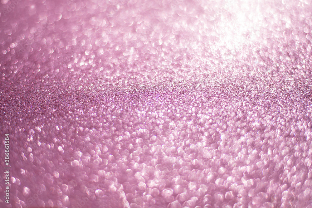 Sparkling bokeh background in a fresh pink color. pink sequins background defocus Sparkling bokeh background in a fresh pink color. pink sequins background defocus