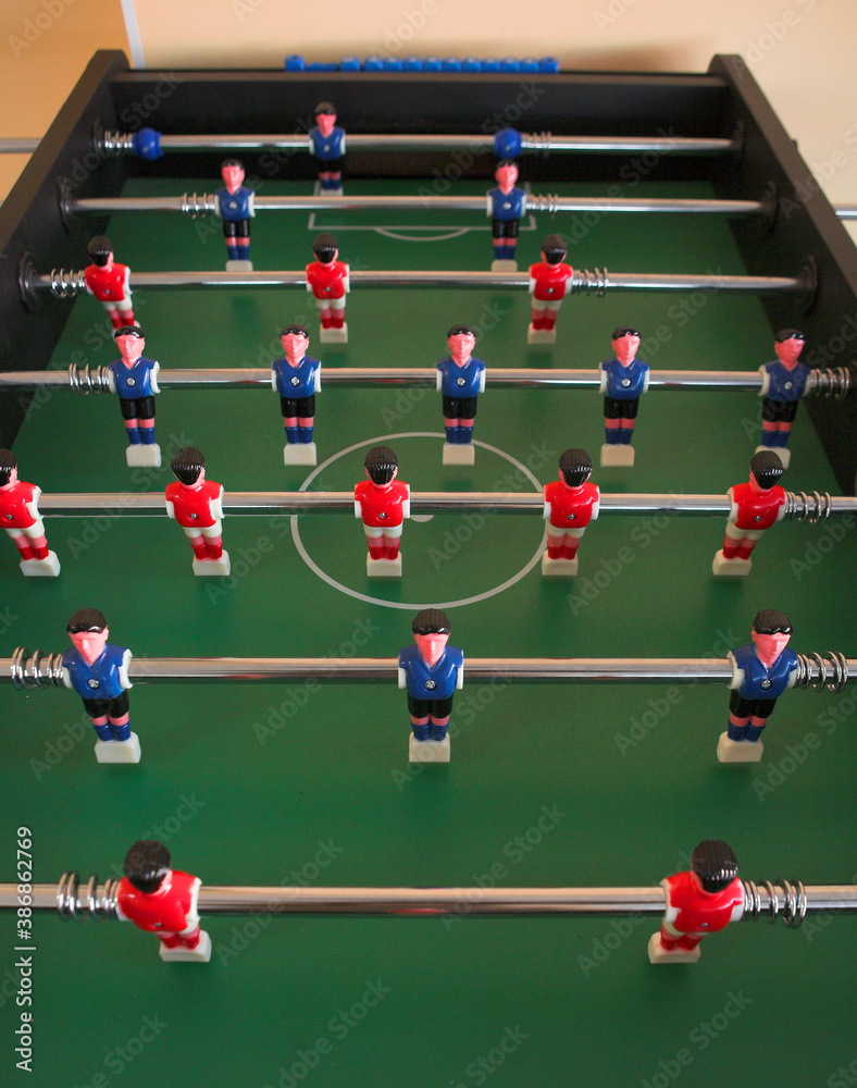 Soccer table game