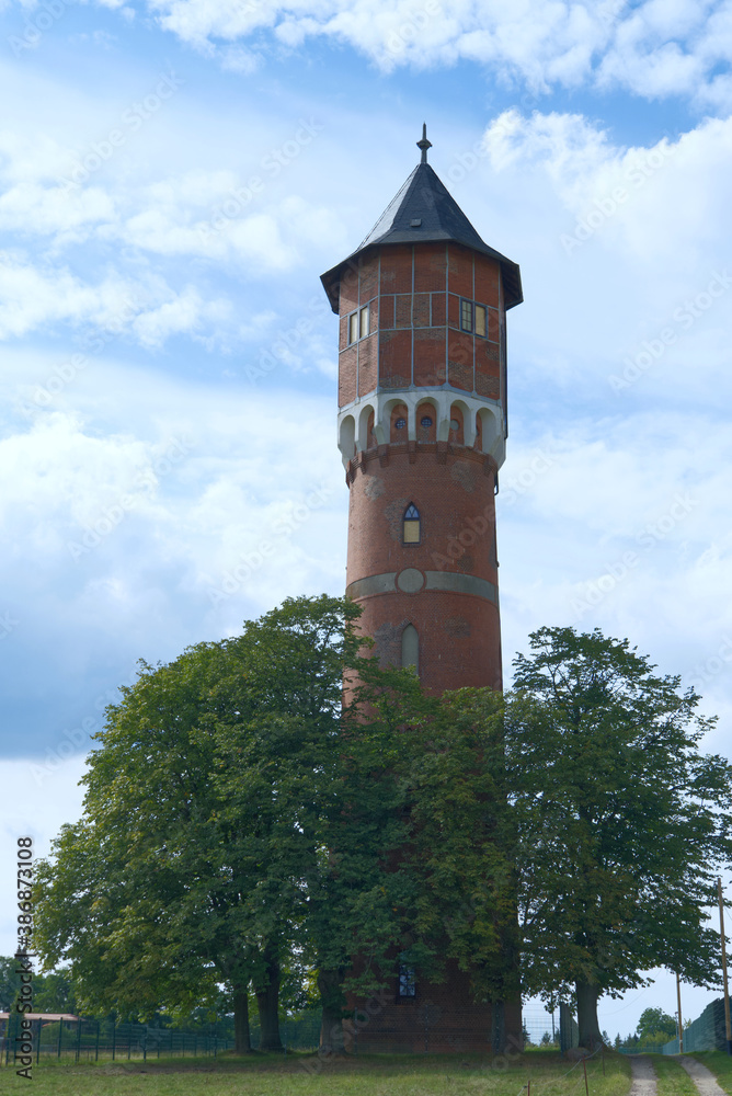Wasserturm in Strelitz-Alt (Stadt Neustrelitz)