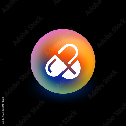 Pill - App Button