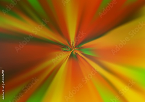 Light Green  Yellow vector blurred and colored background.