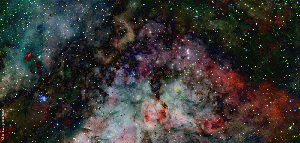 Deep space. Elements of this image furnished by NASA