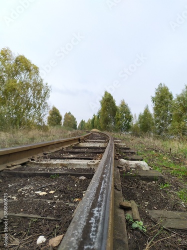 railway in the countryside