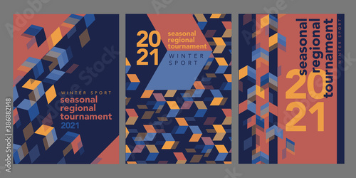 Bright vigorous energy full geometric arrows