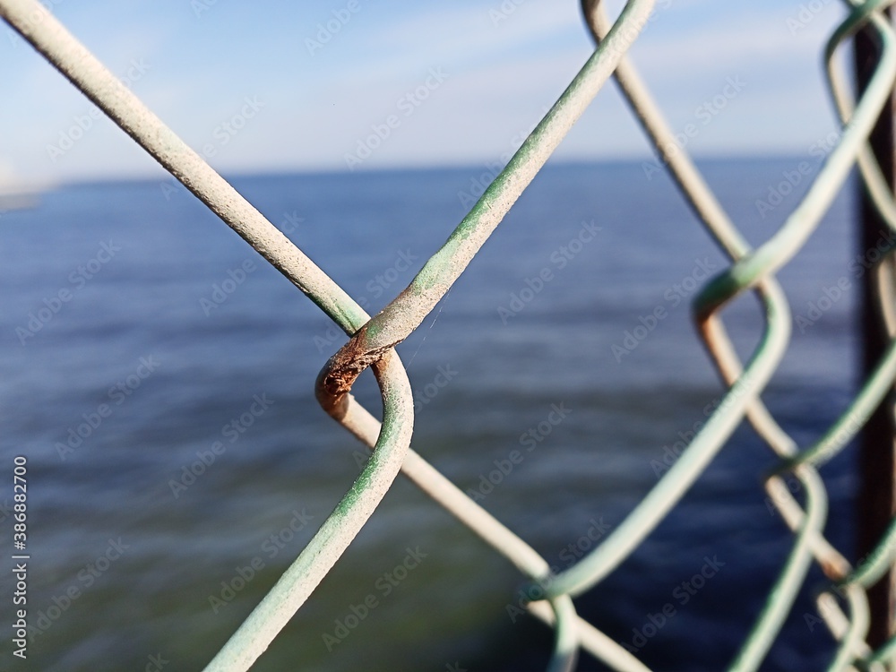 link fence link fence