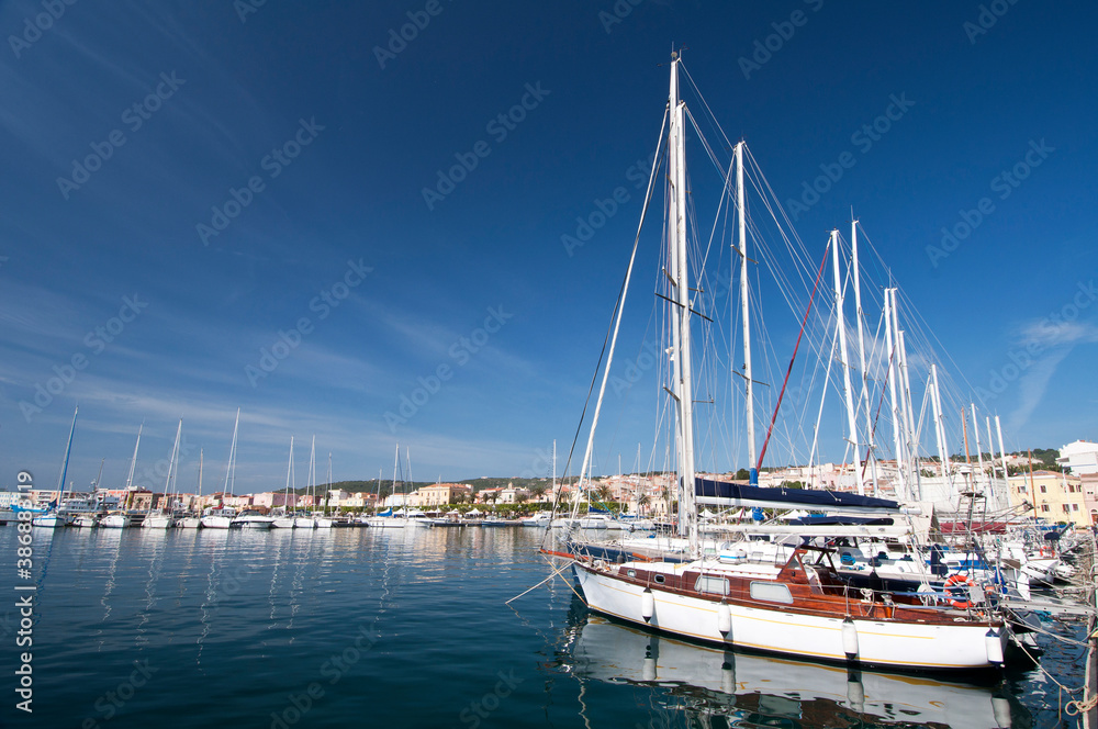 Harbour of Carloforte, St Pietro Island, Sulcis Iglesiente, Carbonia Iglesias, Sardinia, Italy, Europe