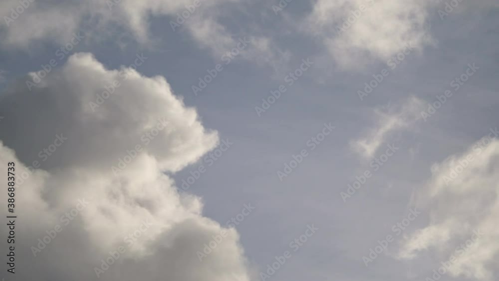 Time lapse video of changing cloudscape in 4K Time lapse video of changing cloudscape in 4K