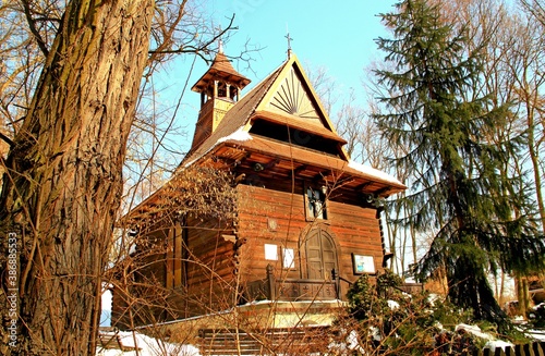 Nałęczów, Uzdrowisko, Sanatorium, Park, Pawilon, Kaczki, Staw, 