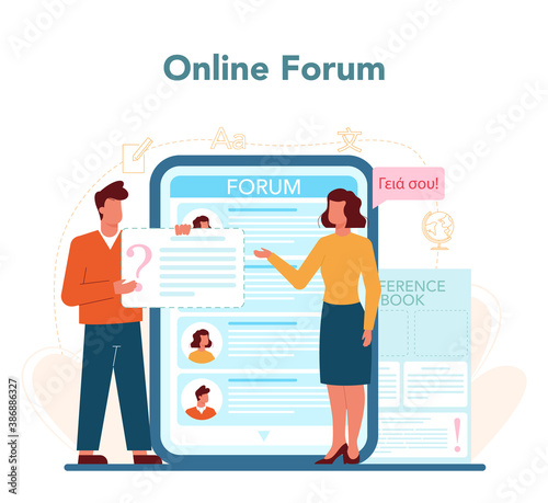 Translator and translation service online service or platform.