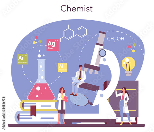 Fotografía Chemistry science concept
