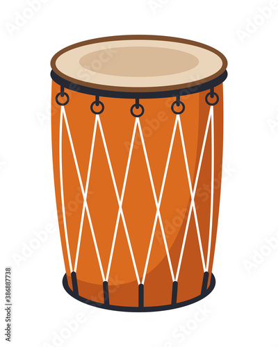 hindu celebration drum instrument icon