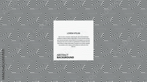 abstract seamless polygonal lines pattern