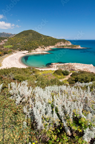 Su Portu beach, Chia, Domus de Maria, Cagliari district, Sardinia, Italy, Europe