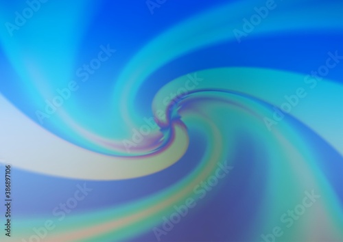 Light BLUE vector blurred shine abstract pattern. © Dmitry