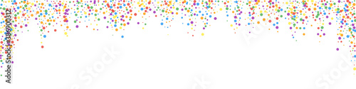 Festive favorable confetti. Celebration stars. Rai