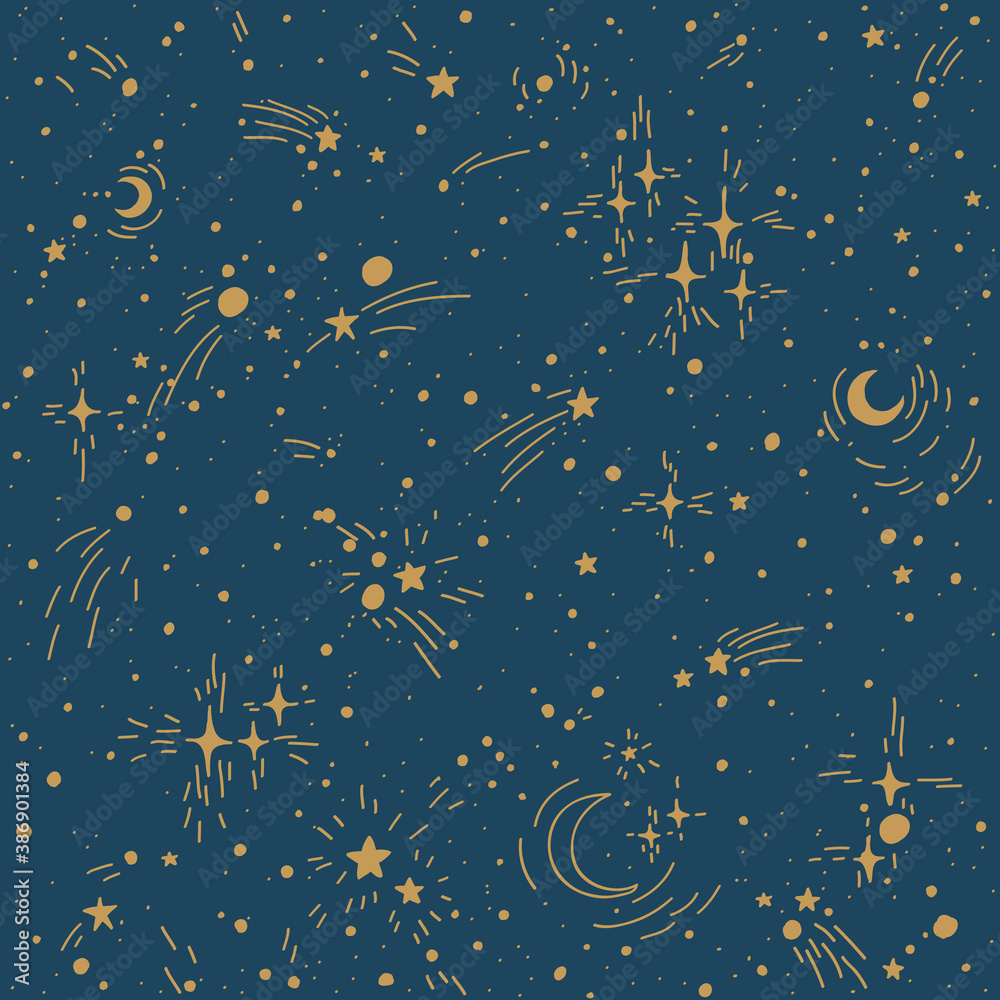 Zodiac constellation on the night sky background Zodiac constellation on the night sky background