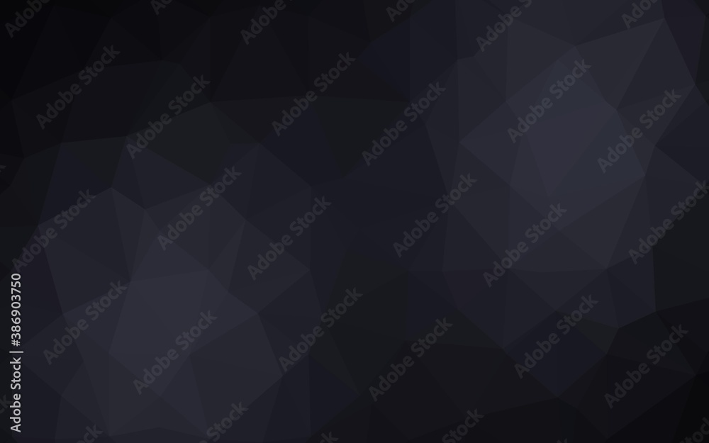 Dark BLUE vector polygon abstract background. Dark BLUE vector polygon abstract background.