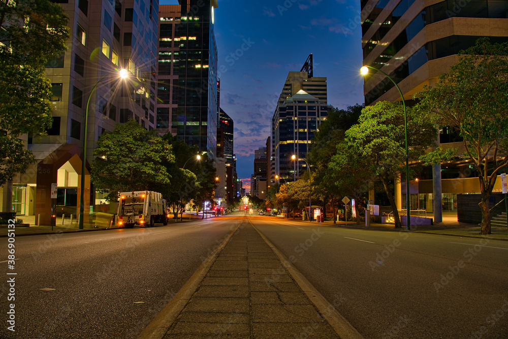 St Georges Terrace Perth 