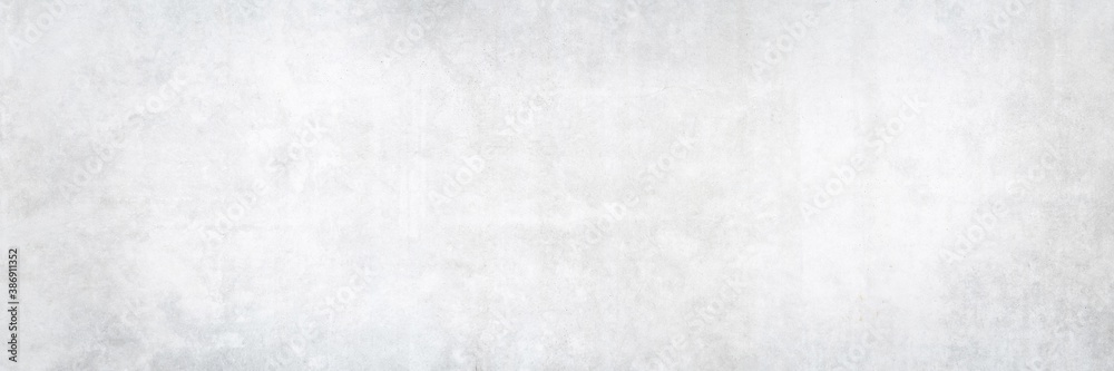 Fototapeta Texture of a white concrete wall as background