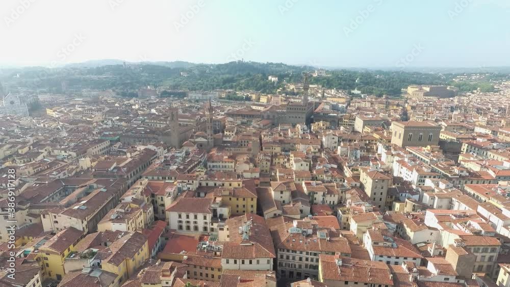 View of the city of Florence from Santa Maria del Fiore dome View of the city of Florence from Santa Maria del Fiore dome