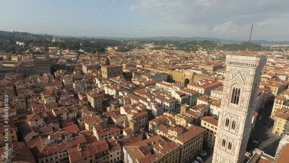 View of the city of Florence from Santa Maria del Fiore dome View of the city of Florence from Santa Maria del Fiore dome