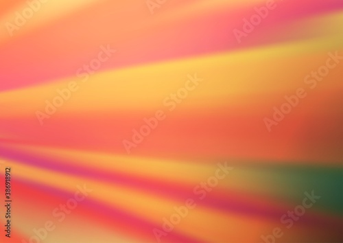 Light Orange vector abstract bright template.