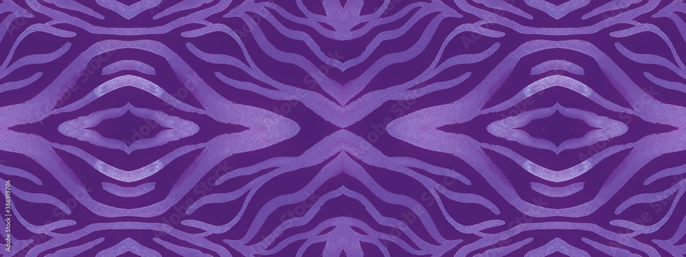 Ethnic Print Design. Geometric Exotic Wave Ethnic Print Design. Geometric Exotic Wave