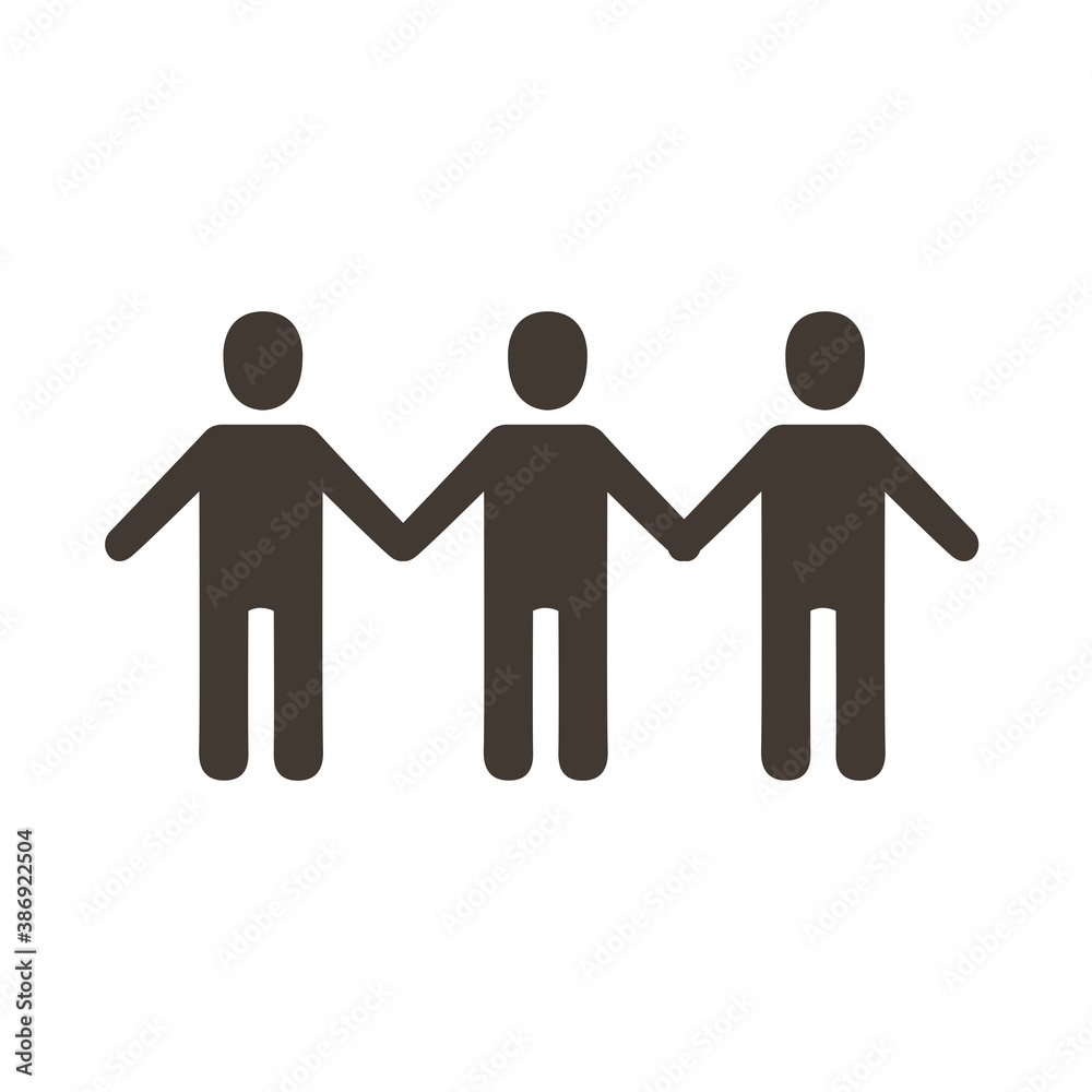group of silhouettes people silhouette style group of silhouettes people silhouette style