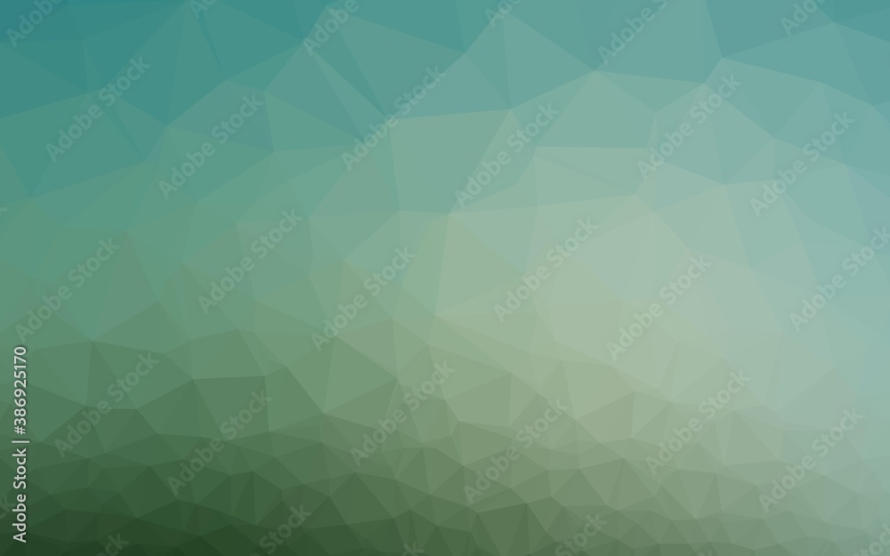 Light Green vector low poly texture. Light Green vector low poly texture.