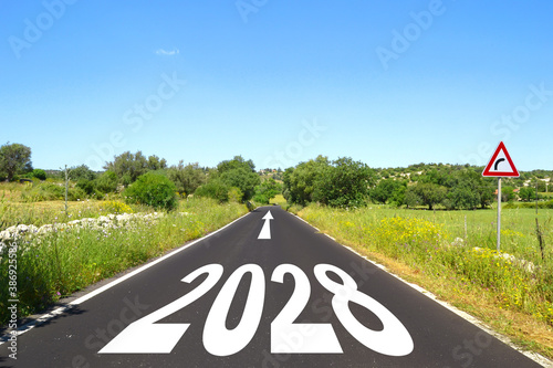 happy new year 2028, road