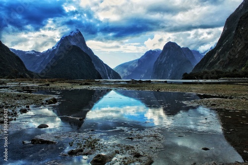 Montagnes in New-Zealand