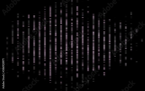 Dark Black vector template with repeated sticks.