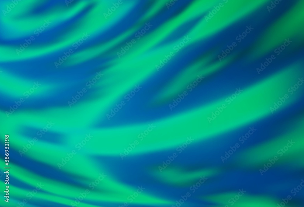 Light BLUE vector blurred pattern. Light BLUE vector blurred pattern.